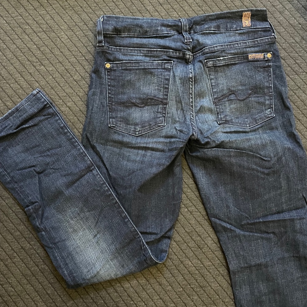 7 For All Mankind Straight Leg Jeans